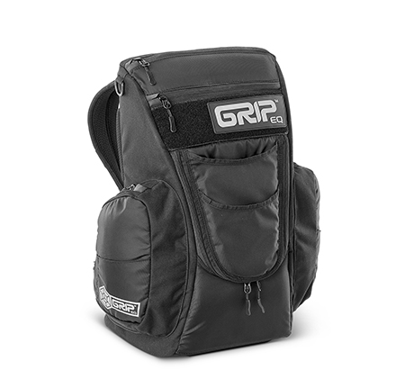 Black CS2 series GRIPeq disc golf bag