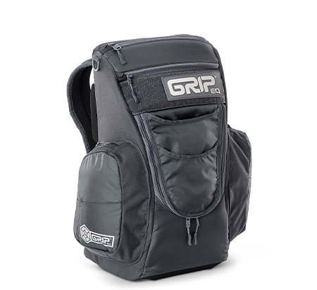 Black CS2 GRIPeq disc golf bag
