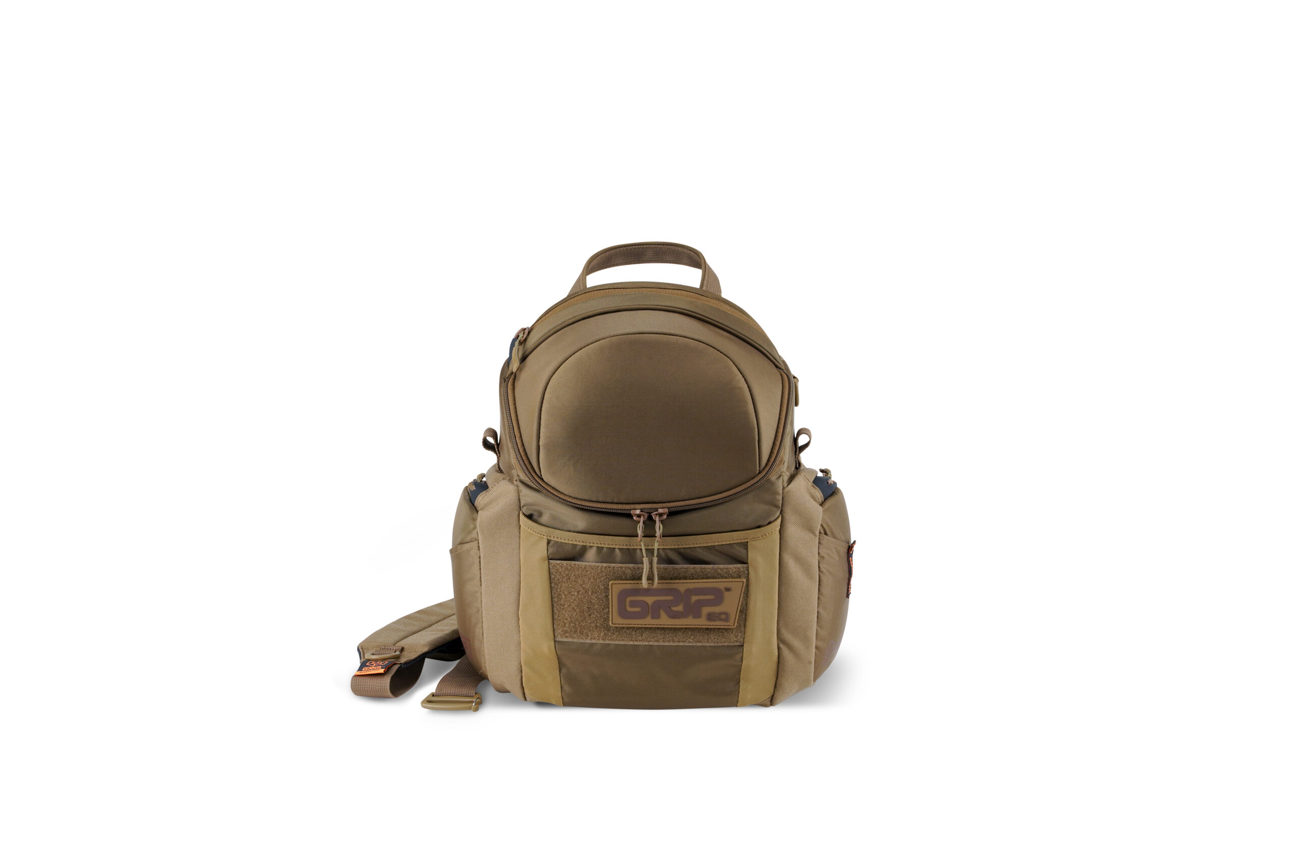 Sand Brown GRIPeq disc golf bag