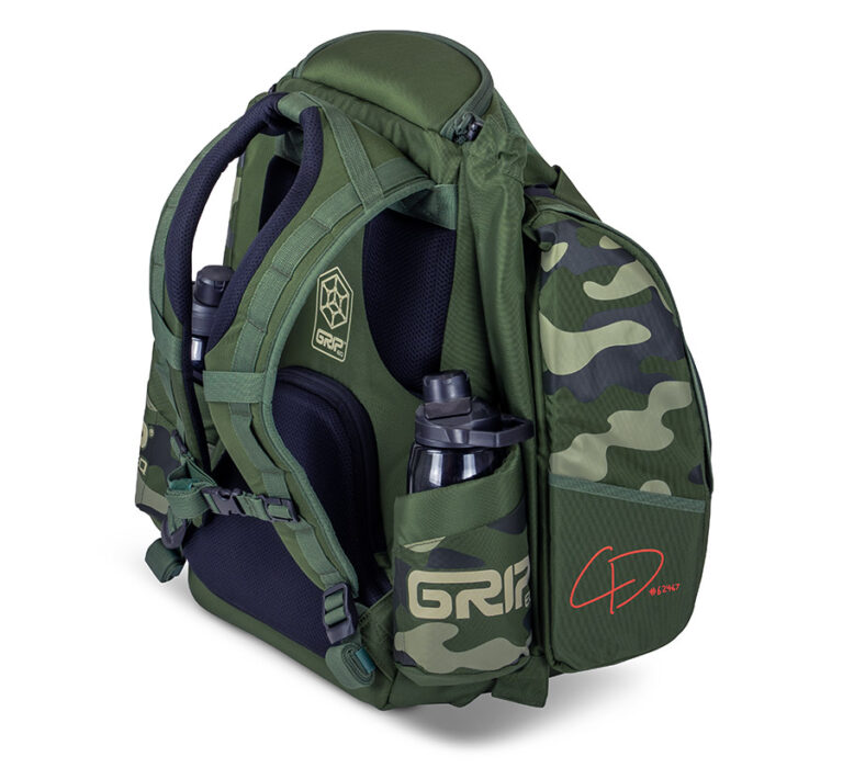 05-GRIPeq_Dickerson_back GRIPeq Chris Dickerson camo signature AX5 disc golf bag