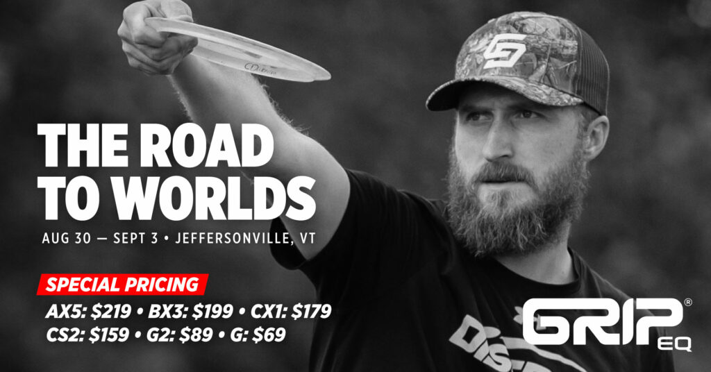 A photo of Chris Dickerson with the words Road to Worlds on it and the discount pricing listed.