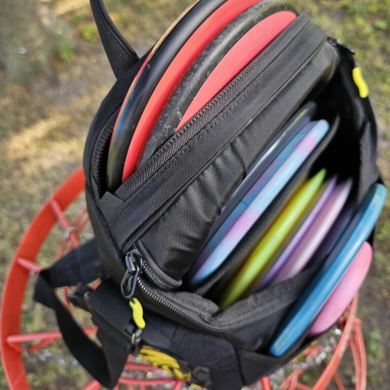 A top view of a fully loaded GRIPeq G2 bag.
