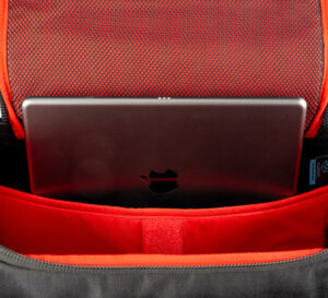 The GRIPeq MB-TSD1, closeup of the laptop sleeve.