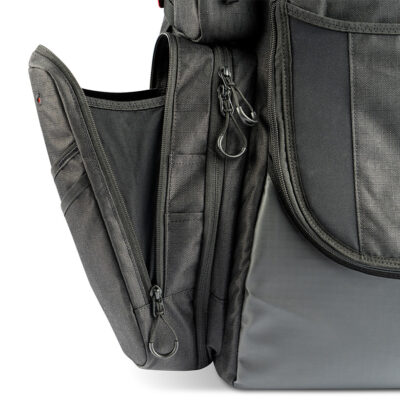 The GRIPeq MB-PX1 - close up the side pocket when expanded.