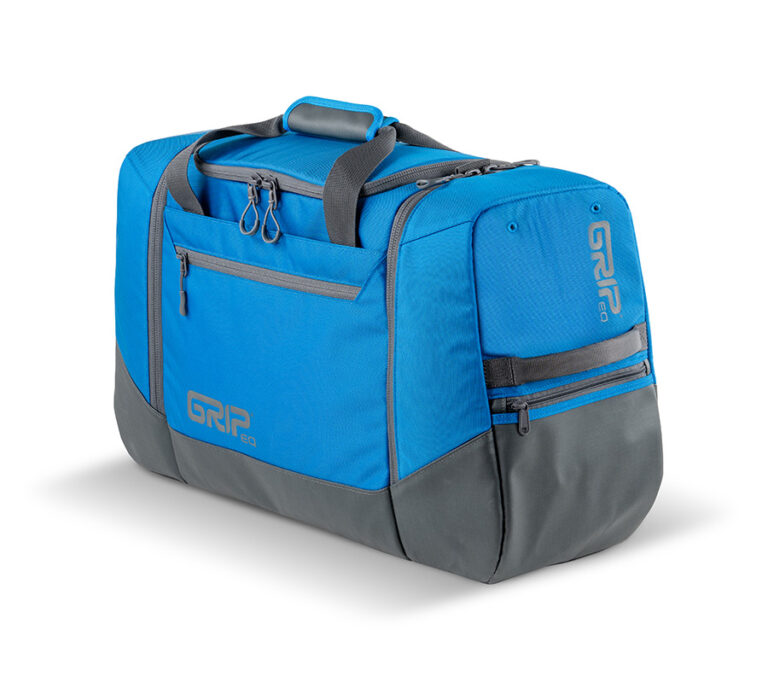 Blue travel sports duffel 52L
