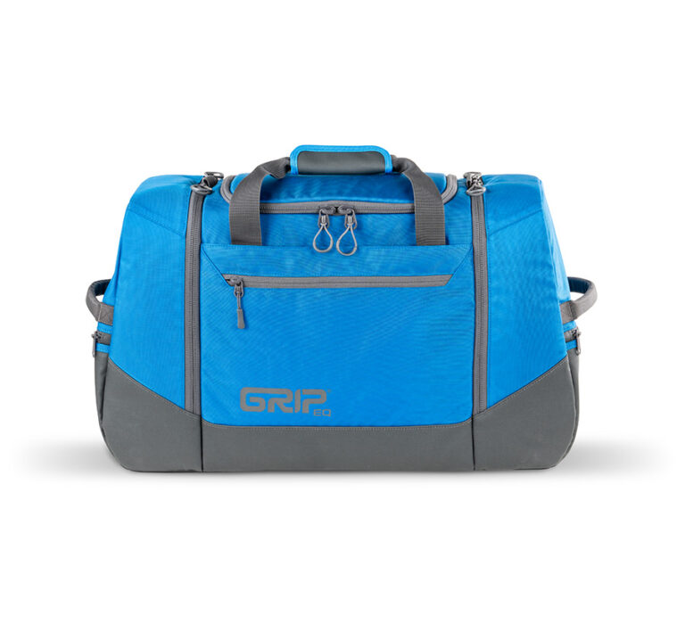 Blue disc golf duffel