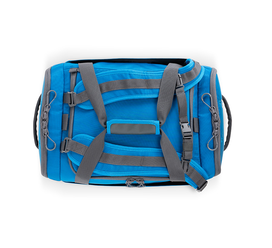 Blue ultimate sports duffel