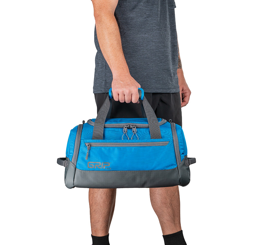 Blue disc golf duffel