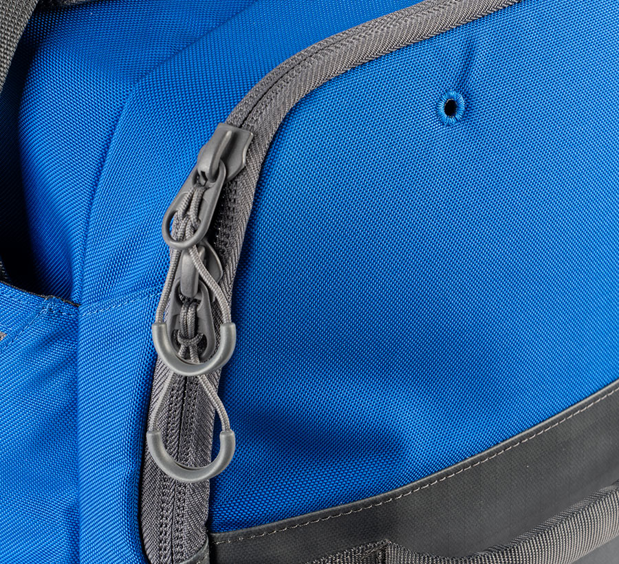 Blue ultimate sports duffel