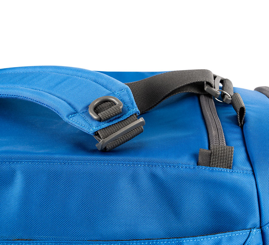 Blue ultimate sports duffel