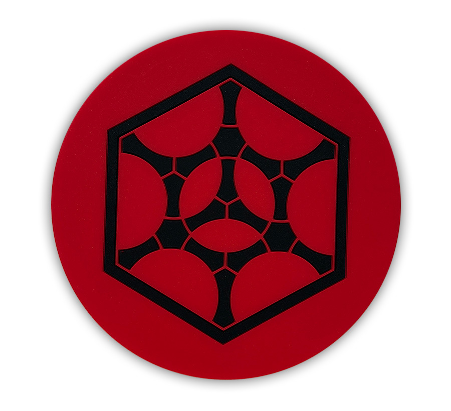 A red GRIPeq flexible marker with the GRIP hexicon logo.