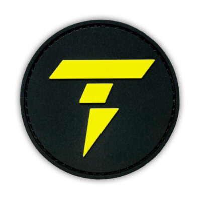 A velcro-backed patch for Team GRIPeq member Taylor Chocek.