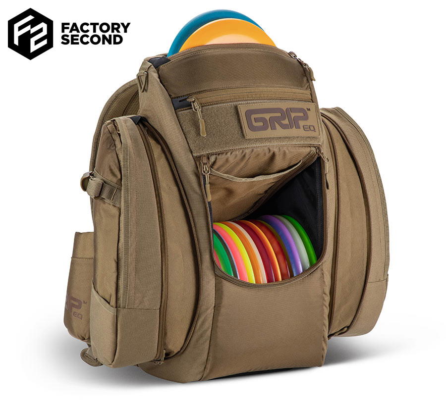 GRIPeq CX1 Series Disc Golf Bag - Light & Sturdy