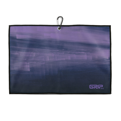 GRIPeq x G.O.A.T. Medium Disc Golf Towels - Purple Haze