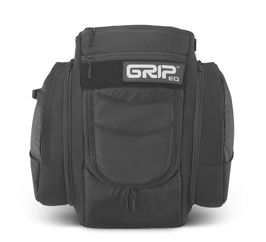 Black BX3 disc golf bag from GRIPeq